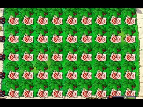 Plants vs Zombies: Which plants can beat full-screen bungee zombies?