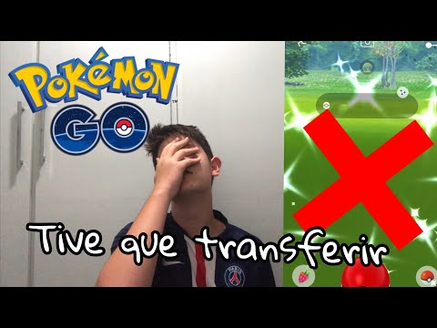 Pokémon go porém se eu não pegar um shiny eu tenho que transferir um shiny raro !!! — Pokémon go