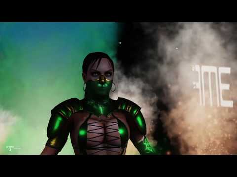 WWE 2K19 Kitana and Jade vs. Cassie Cage - Requested 2v1 Tornado Tag Team Match