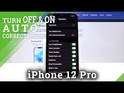 How to Turn On Auto-Correction on iPhone 12 Pro – Text Correction