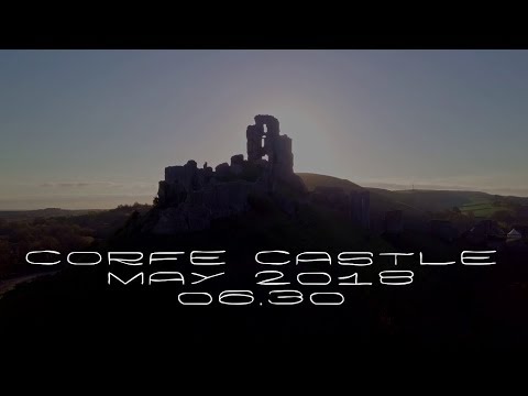 Corfe Castle Sunrise - Drone - Dji Mavic Pro