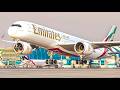 ️ AIRSIDE TAKEOFFS LANDINGS Dubai International Airport Plane Spotting Part 4