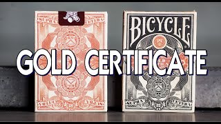 Gold Certificate Federal 52 - Kings Wild Project - Deck Review