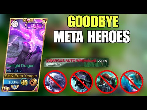 GOODBYE META HEROES! MOSKOV NEW META DESTROYER BUILD WILL MAKE HIM META AGAIN! MOSKOV BEST BUILD