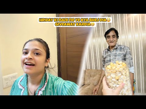 Hriday ki Nani Ne Ye Kya Bhej Dia😳 Giveaway kardia‼️ 
