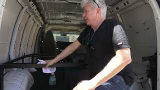 My Van Build - Installing Insulation