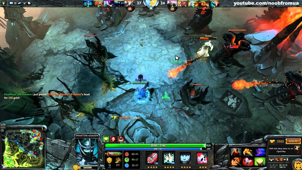 Dota 2: Khi Phantom Assassin cân team