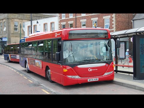 Decent ZF: Go North East 5243 (NK56KHM) Scania CN230UB/Scania Omnicity
