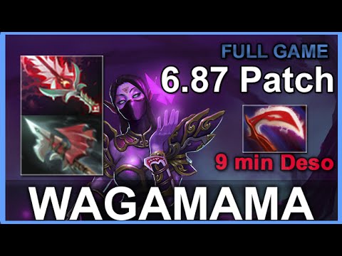 Wagamama Templar Assassin 6.87 Hurricane Pike + Bloodthorn | Full Game