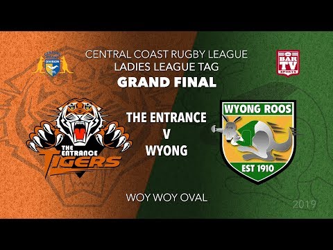 2019 Central Coast RL - Ladies League Tag Grand Final - The Entrance Tigers v Wyong Roos