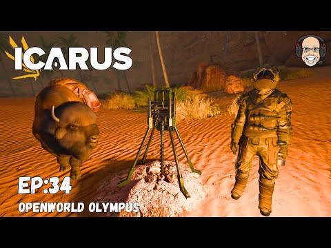ICARUS SE01:EP34 (SOLO) Setting Up Shop And Tapping Resources!