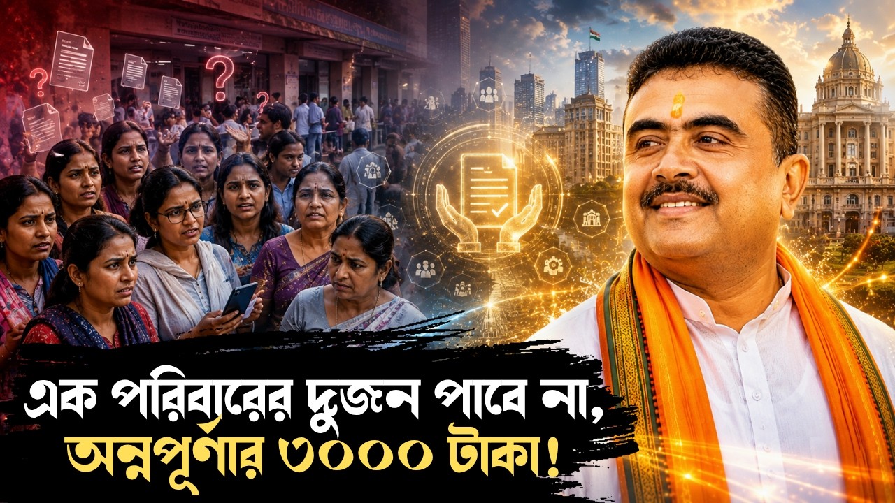 একই পরিবারের দুজন পাবে না,অন্নপূর্ণার ৩০০০ টাকা, জারি নতুন নির্দেশিকা! | Annapurna Bhandar Rules
