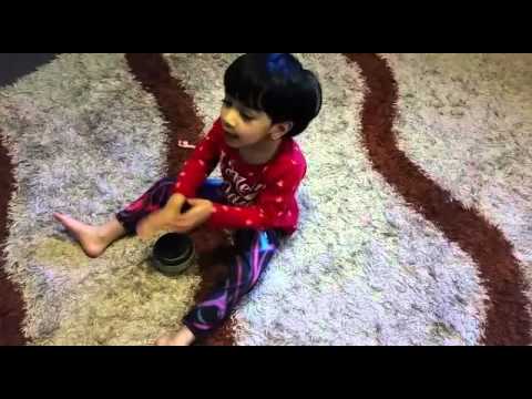 Insiya let it go... Singing