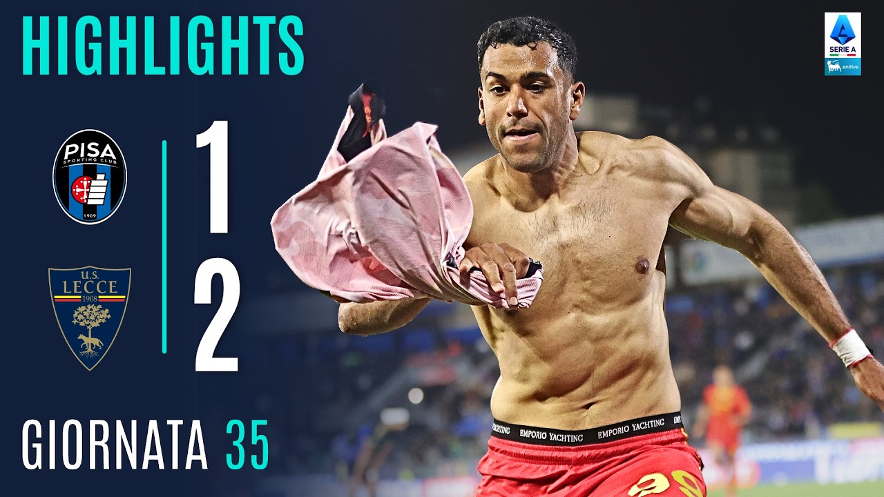 Cheddira Decide Lo Scontro Salvezza | PISA-LECCE 1-2 | HIGHLIGHTS | SERIE A ENILIVE 2025/26