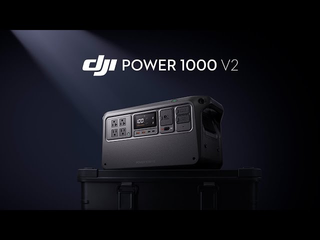 Vidéo DJI STATION DE CHARGE POWER 1000 V2