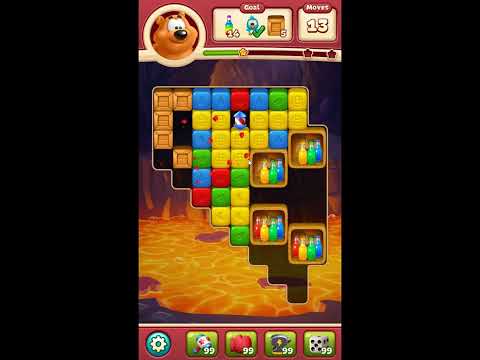 Toon Blast Level 6799 - NO BOOSTERS 🐻🐺🐱 | SKILLGAMING ✔️