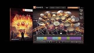 Video thumbnail for EZDrummer 2 Metal Comparison by RJ MachineGun