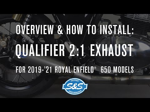 Overview & How to Install - Qualifier 2:1 Exhaust for Royal Enfield 650 models