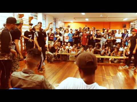 CDU FEVEREIRO 2016 | Batalha de KRUMP - Lil D'sturbz vs PitBull (Semi-Final).