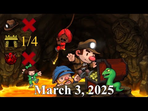 Spelunky Steam Daily Challenge - March 3, 2025
