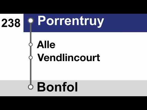 annonces CJ » 238 Porrentruy — Bonfol (2023) | SLBahnen
