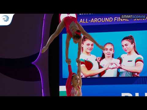 Women's group Bulgaria - 2019 junior Europeans, all-around final