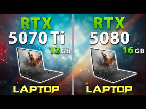 RTX 5070 Ti Laptop vs RTX 5080 Laptop - Test in 10 Games | 2560x1600