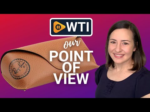 Ray Ban Brown Leather Medium Case - WTI product video review