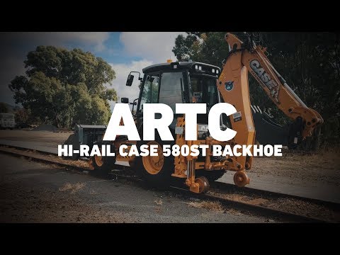 ARTC Hi-Rail Case 580ST Backhoe