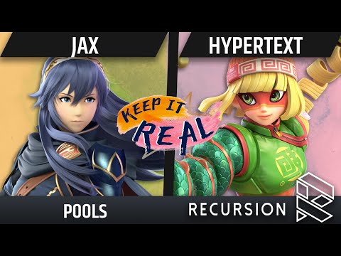 Keep It Real #1- Jax (Lucina) Vs. Hypertext (Min-Min) - Pools
