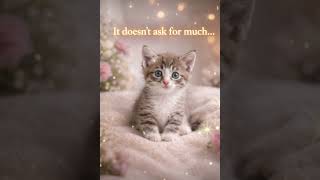 🐾💛 It Doesn’t Ask for Much… 🐾