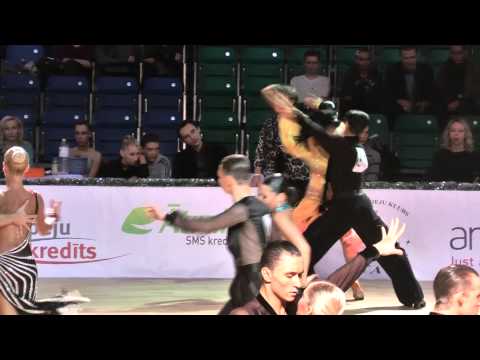 00215 Nikolay Chernov & Evgenia Florinskaya - Rumba 1/8 Youth Latin Baltic Grand Prix 2012 Latvia