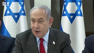 דברי ראש הממשלה בנימין נתניהו בפתח ישיבת הממשלה - 4/2/2024 (עדכוני משרד ראש הממשלה) - התמונה מוצגת ישירות מתוך אתר האינטרנט יוטיוב. זכויות היוצרים בתמונה שייכות ליוצרה. קישור קרדיט למקור התוכן נמצא בתוך דף הסרטון