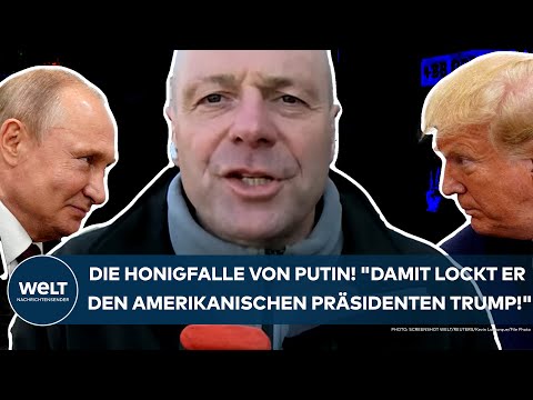 UKRAINE-KRIEG: Die Honigfalle von Putin! "Damit lockt er den amerikanischen Präsidenten Trump!"