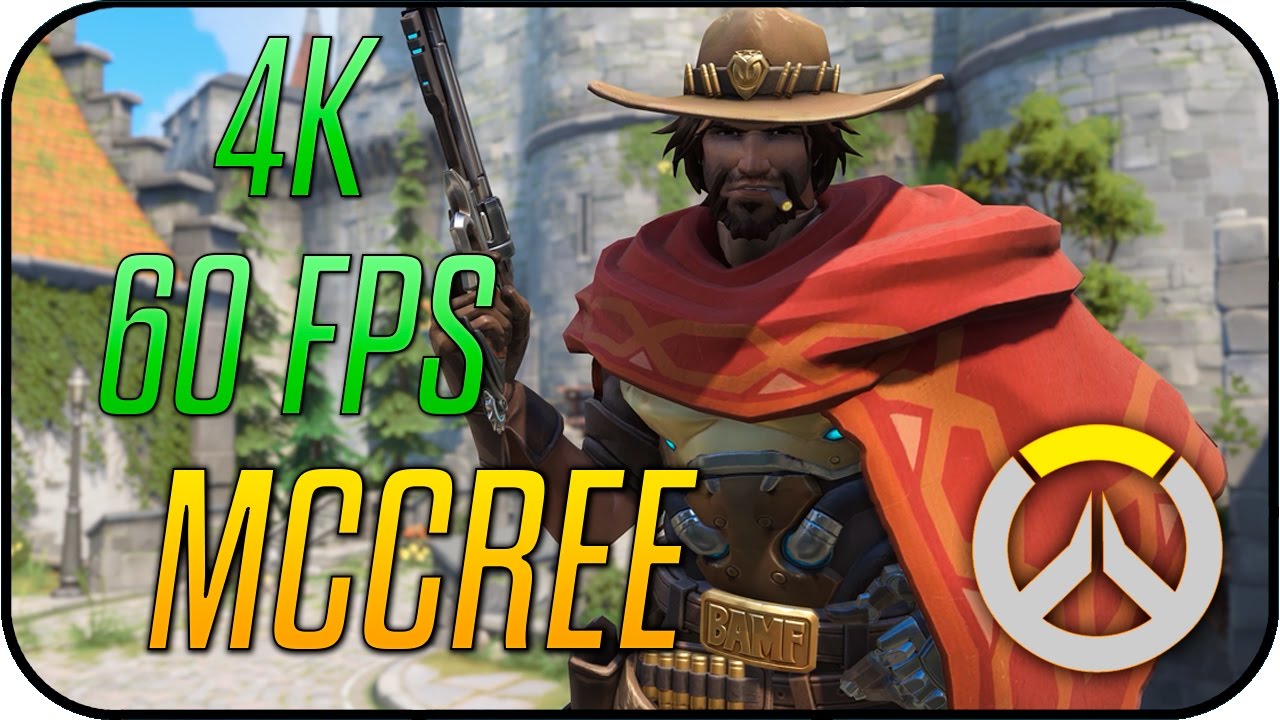 🎮 Overwatch - McCree Classic - Animated Desktop Wallpaper 4K 60fps 🎮