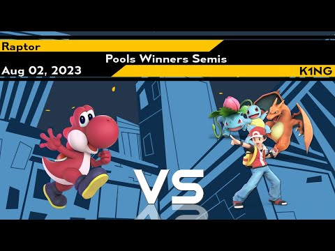 Xeno296: Pools Winners Semis - Raptor (Yoshi ) vs K1NG (Pokemon Trainer) - Smash Ultimate