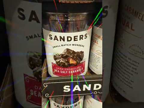 SANDERS DARK CHOCOLATE SEA SALT CARAMELS