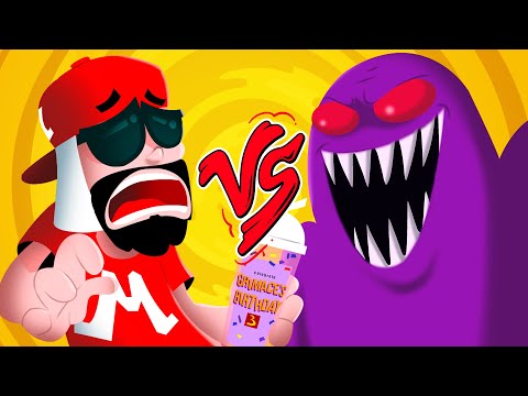 Coxinha de Açai Vs. Mussa - Batalha de Rap (Desenho Animado)