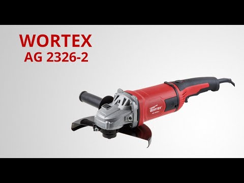 фото двуручная углошлифмашина 230 мм wortex ag 2326-2, 2100 вт, болгарка вортекс шлифовальная шлифмашина 0