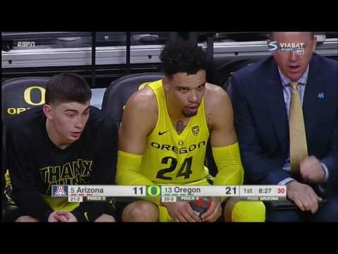 Arizona vs Oregon basketball 2017 (Feb. 04)