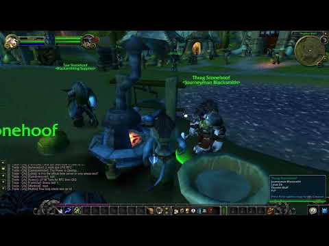 Thunder Bluff Blacksmithing Trainer location - WoW Classic