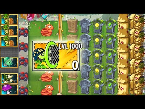 Every Plant Max Level POWER UP vs All Item Gravestone in game PvZ 2