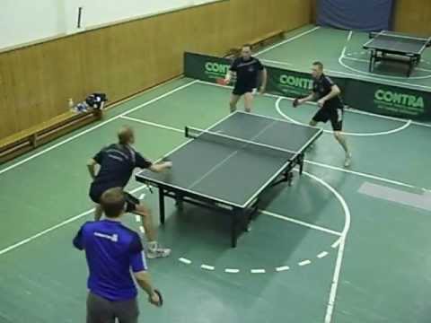 Tischtennis GFSV Vereinsmeisterschaft 2013 Doppel Finale