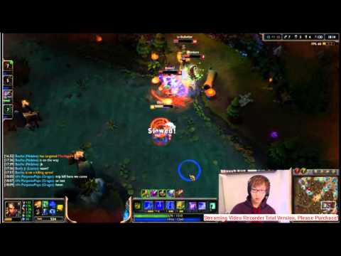 Bischu Delayed Penta Kill with Hybrid Nidalee.