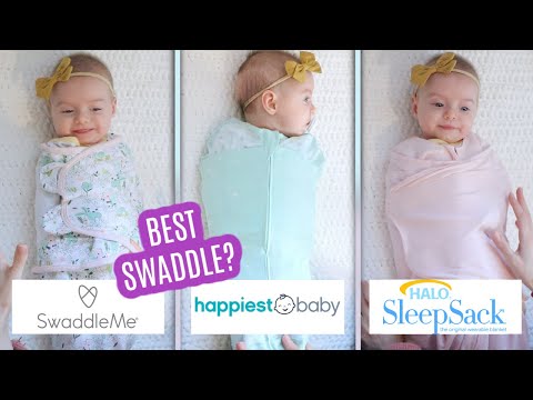 Best Newborn Swaddle? HALO SLEEPSACK vs HAPPIEST BABY ON THE BLOCK SLEEPEA vs SWADDLEME Review 2021