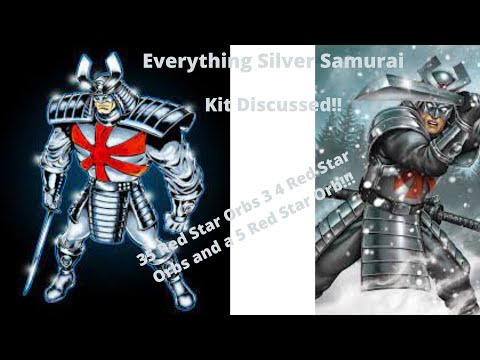 Marvel Strike Force Silver Samurai Kit And Red Star Orb Opening!! IS SILVER SAMURAI a Must Have!?!