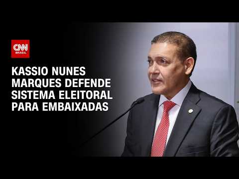 Kassio defende sistema eleitoral e urnas para embaixadas; veja análise | CNN PRIME TIME