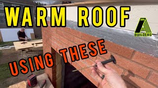 Warm Roof Extension - Part 5 VCL, Insulation and rubber roof