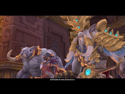 WoW BFA | Prophet Zul BETRAYS King Rastakhan