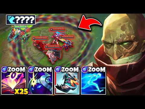 Singed but I move so fast that nobody can even see me... (MAX MOVE-SPEED BUILD)